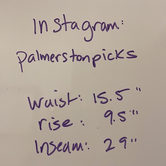 Pilcro Selvedge Slim Straight Blue Jeans Size 28 Distressed Light Stretch - Picture 14 of 14